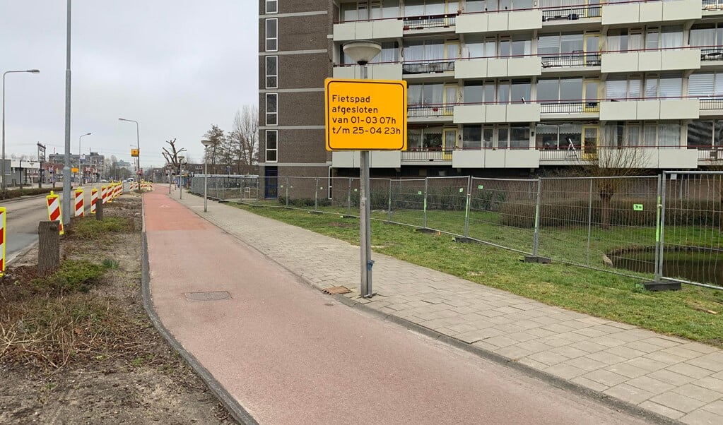 Deel Fietspad Ouddiemerlaan Vanaf Maandag Afgesloten - De Krant Van Diemen