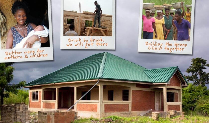 <p>De 'Green Clinic' in Atsiekpoe (Ghana) is een van de projecten waar de VOMM zich nu voor inzet.</p>