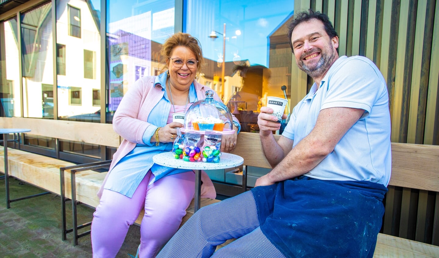 Evelien en Peter Stricker zijn in hun nopjes met hun nieuwe winkel in de Krijgsman.