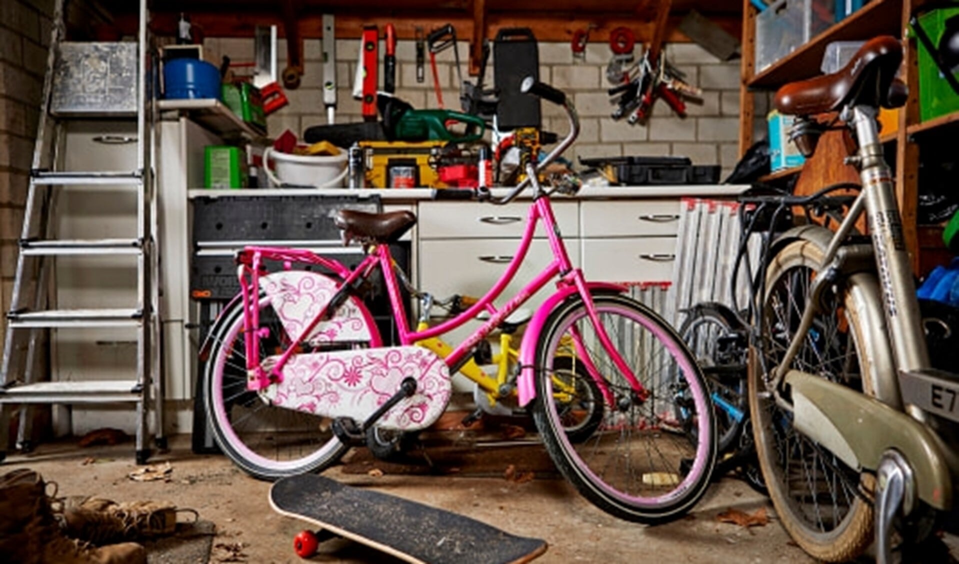 Staat je fiets in de garage en wordt het niet meer gebruikt? Doneer het dan aan een kind. 