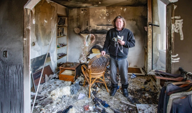<p>Albert van Zanten is zijn slaapkamer. </p>