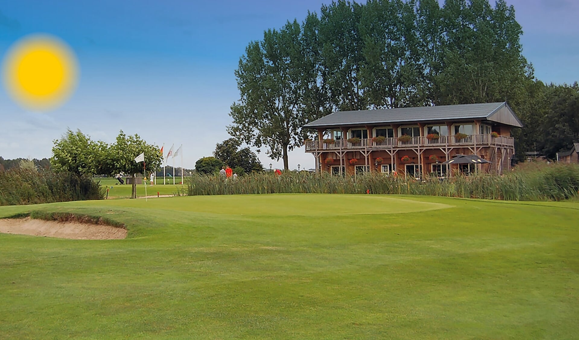 Een impressie van de hotelkamers op Golfbaan Weesp.