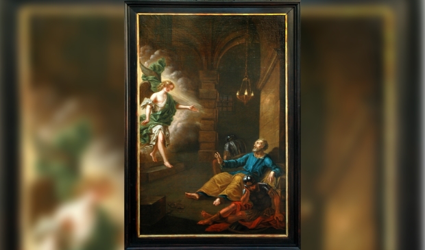 <p>Het schilderij.</p>