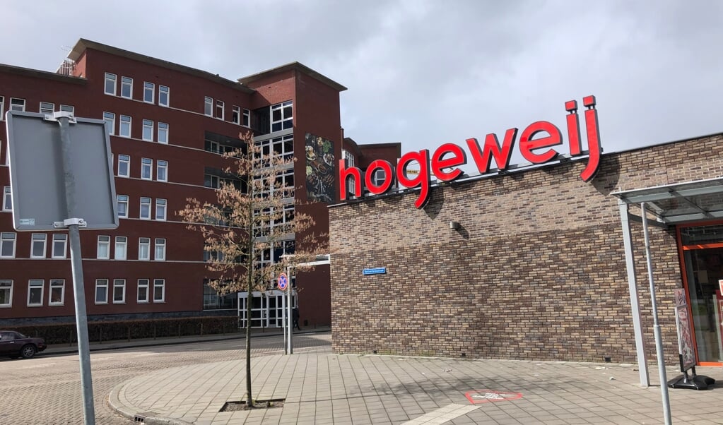 De omgeving van winkelcentrum Hogeweij is levendig, maar kent ook zo zijn problemen.