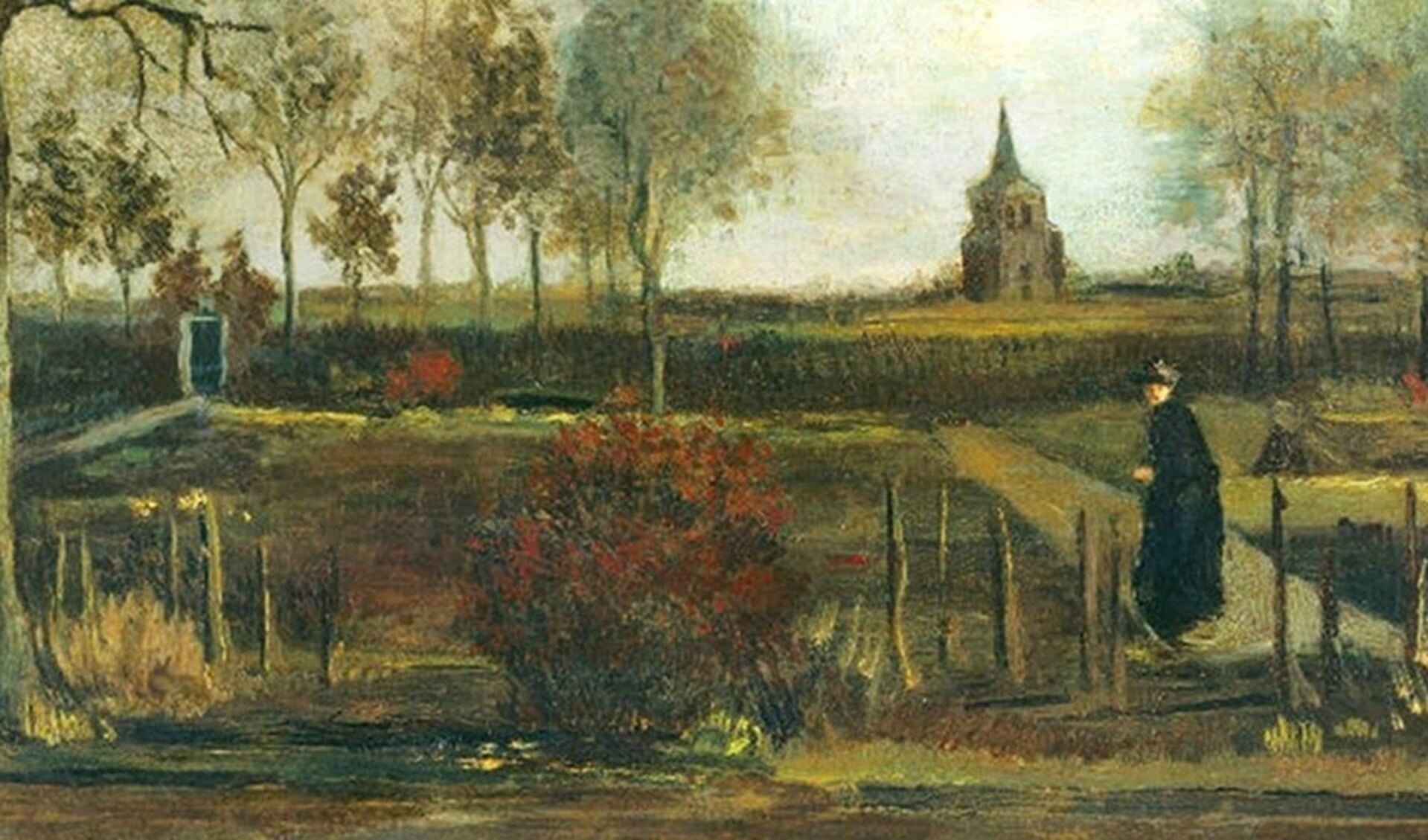 ‘Lentetuin, de pastorietuin te Nuenen in het voorjaar’ van Vincent van Gogh, gestolen op 30 maart 2020 uit het Singer museum. 