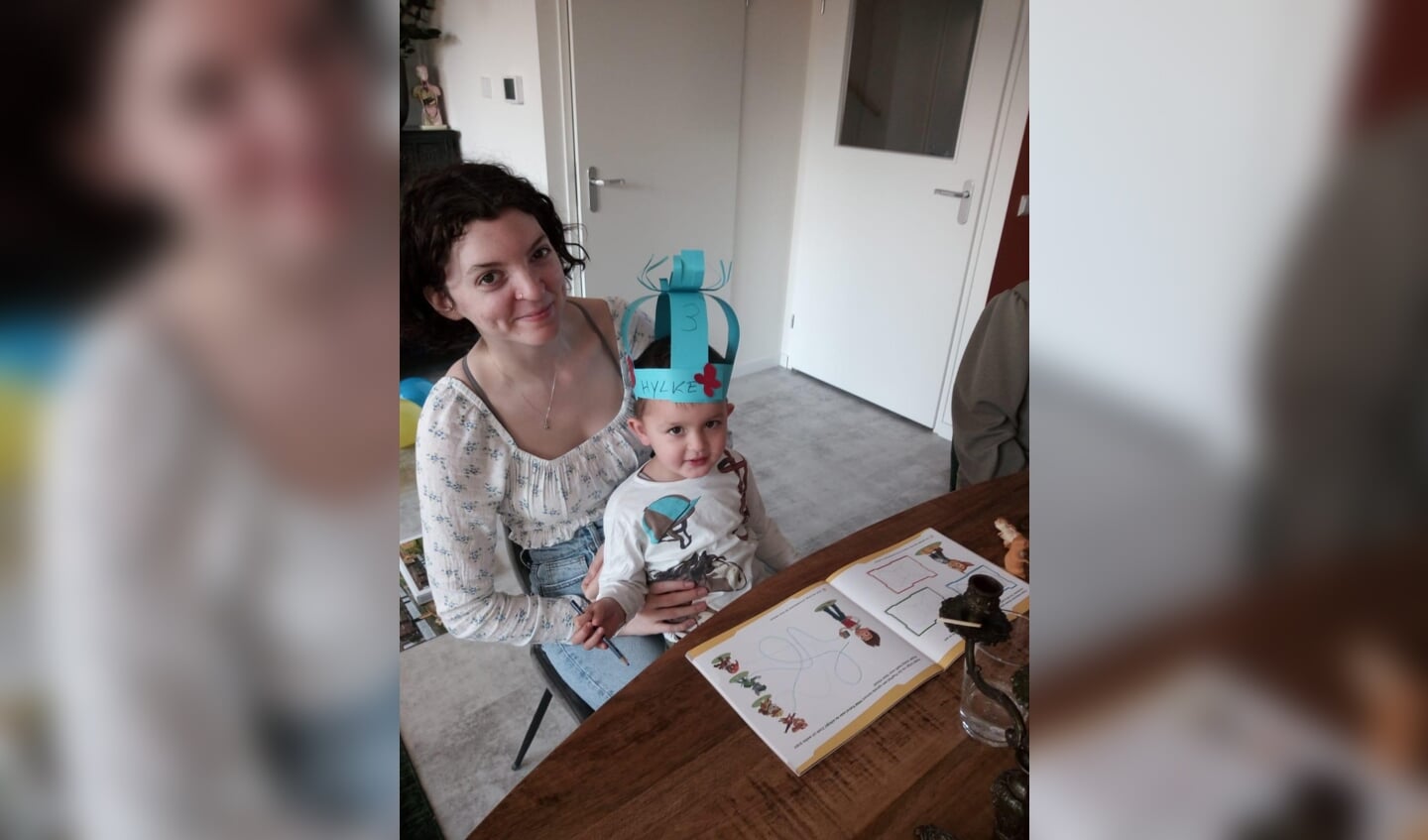 Maisie en Hylke vieren zijn derde verjaardag,