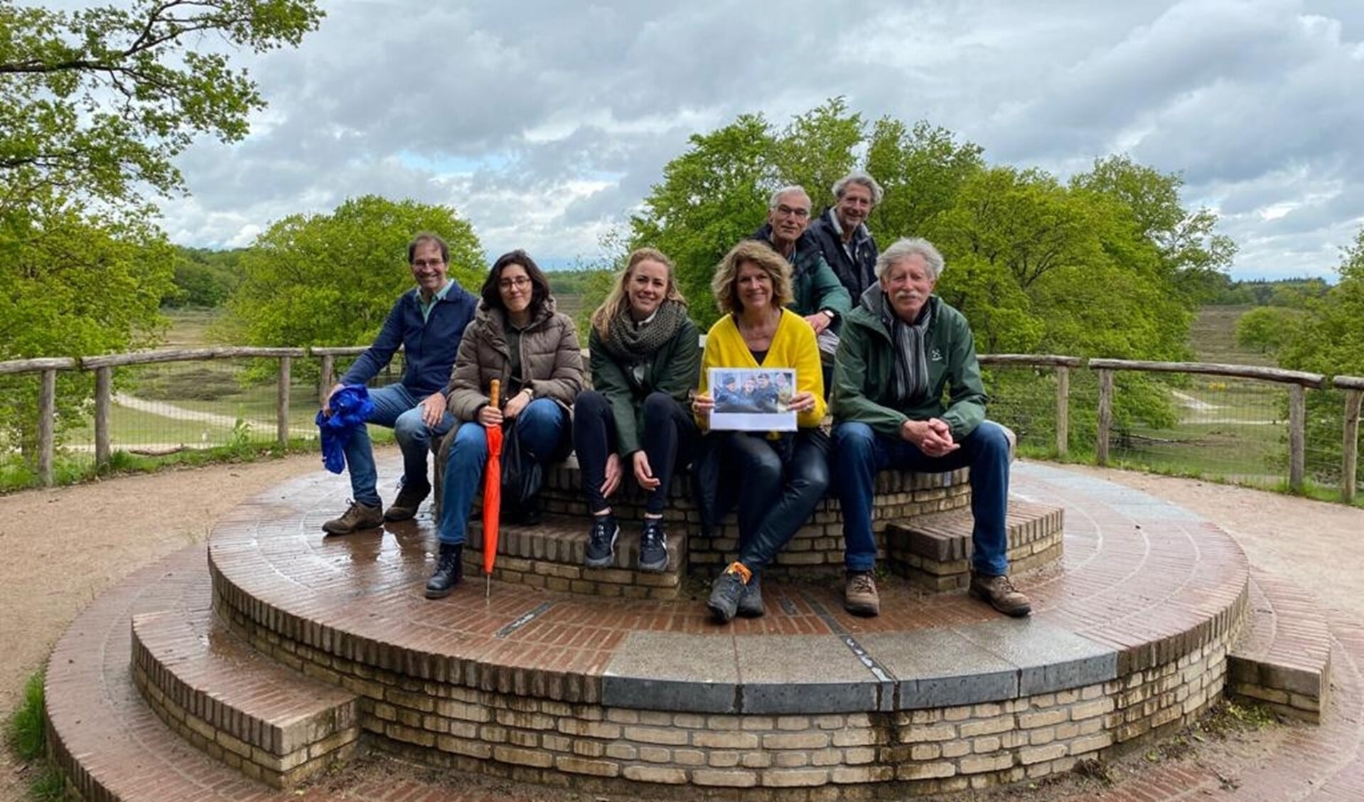 Op de Tafelberg werd actie gevoerd voor de vrijlating van de journalist.