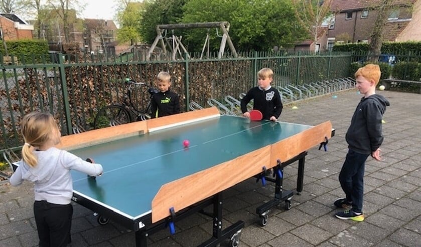 <p>Jonge kinderen kunnen met Push-Pong kennis maken met de tafeltennissport.</p>