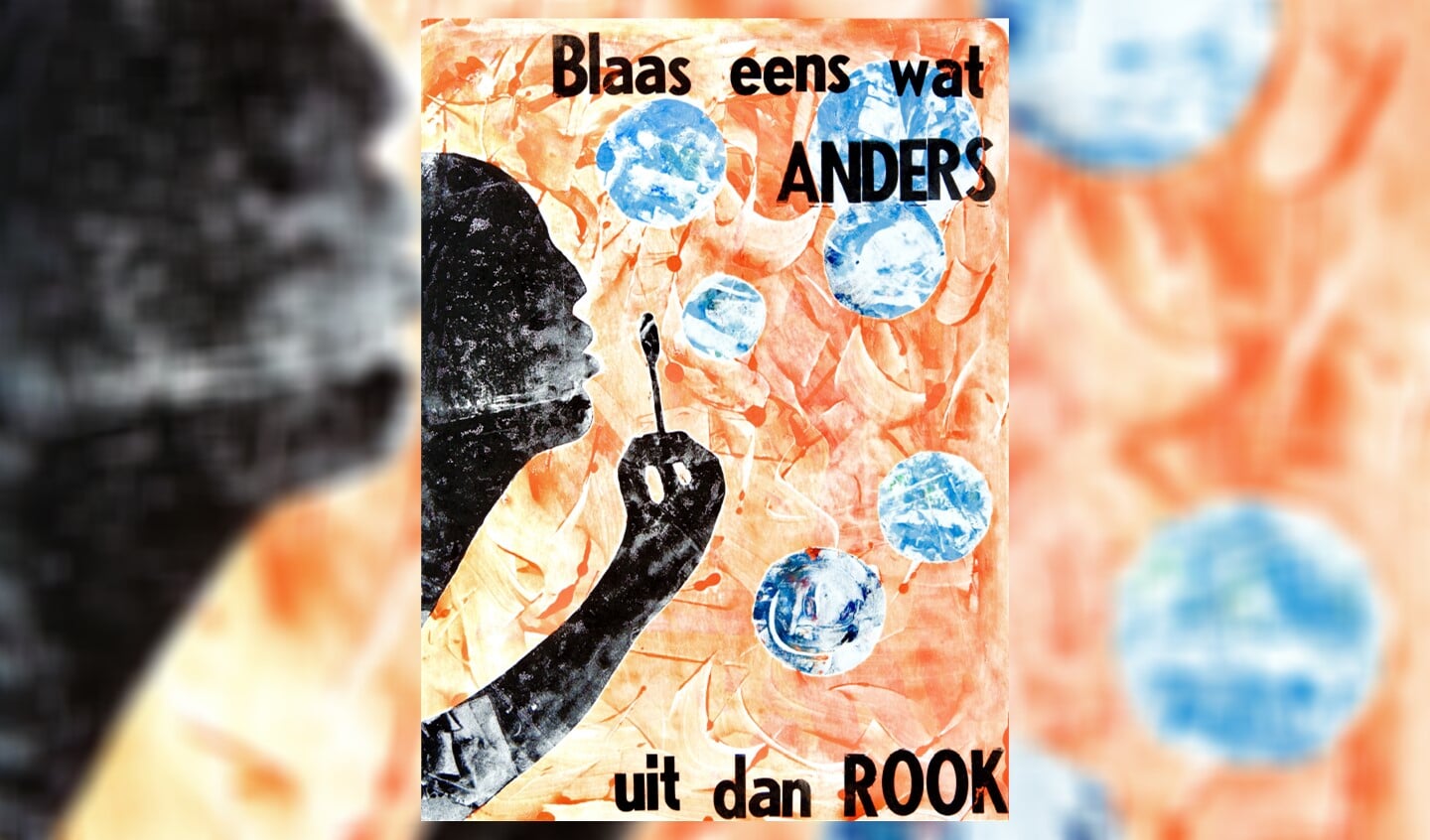 De winnende poster van Elsa uit Hilversum.