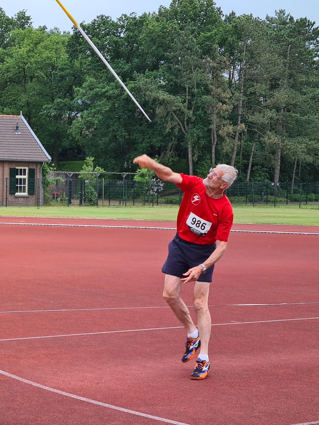 <p>Ton Frakking in actie.</p>