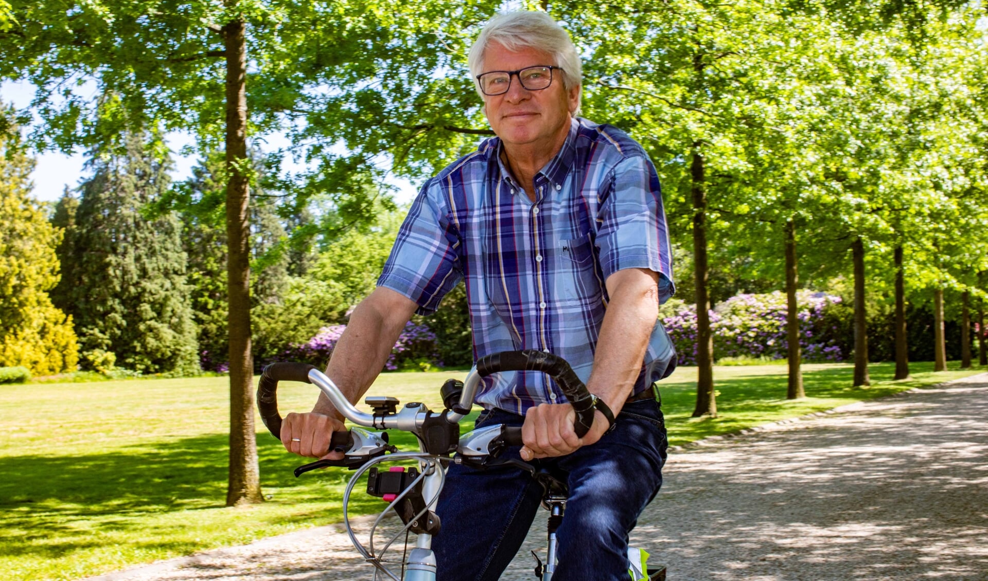 Rob WIjburg is de nieuwe voorzitter van Fietsgilde 't Gooi. 