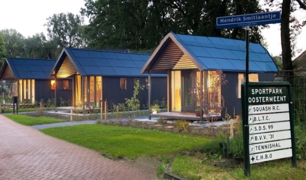 <p>Een voorbeeldfoto van de tiny houses op het Hendrik Smitlaantje.</p>