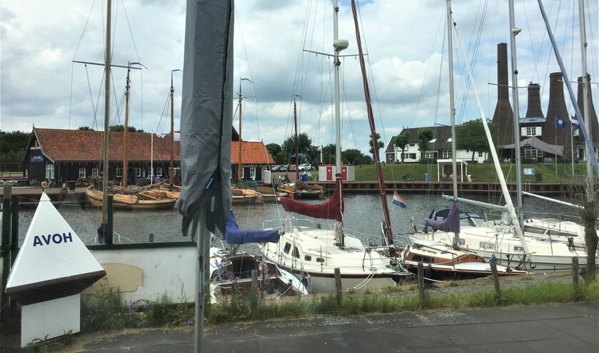 <p>Het inspirerende uitzicht tijdens het schilderen.</p>
