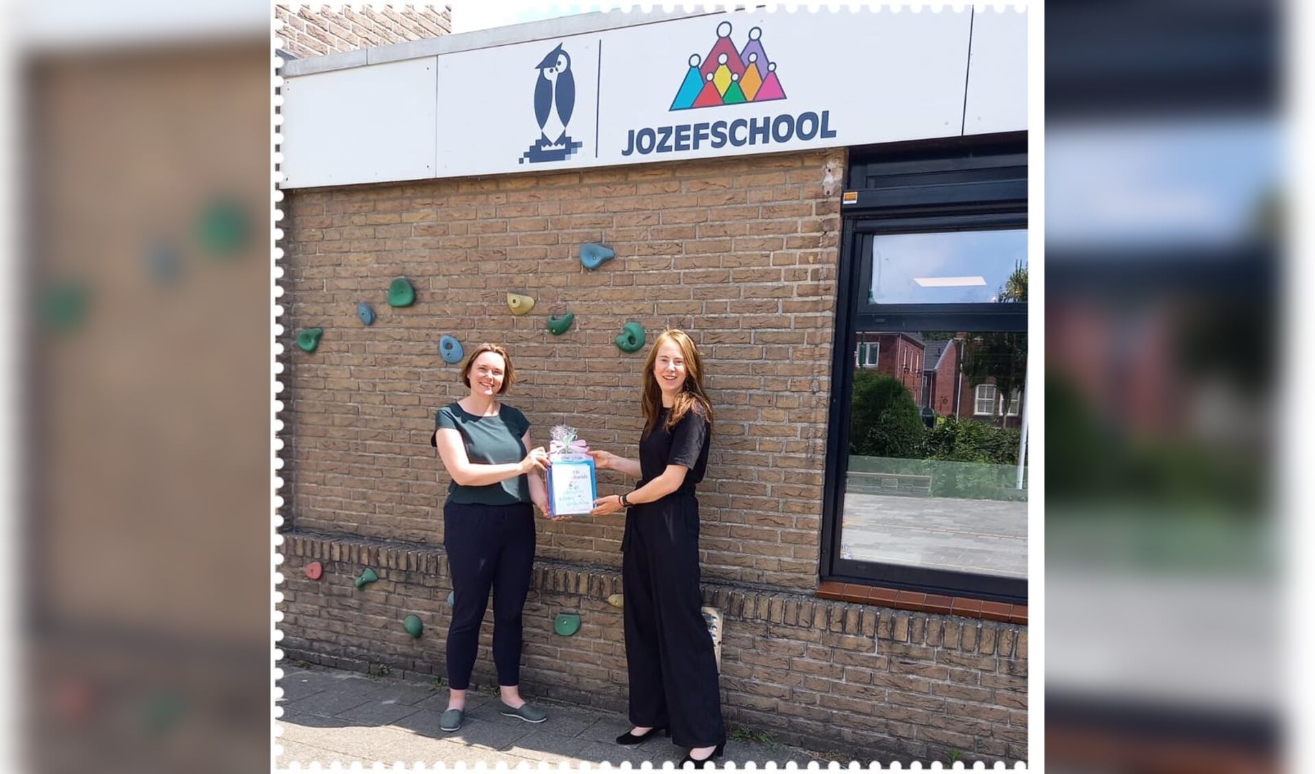 Bij de laatste actie gaf het uitvaartcentrum kinderboeken aan de Jozefschool in Nederhorst den Berg.