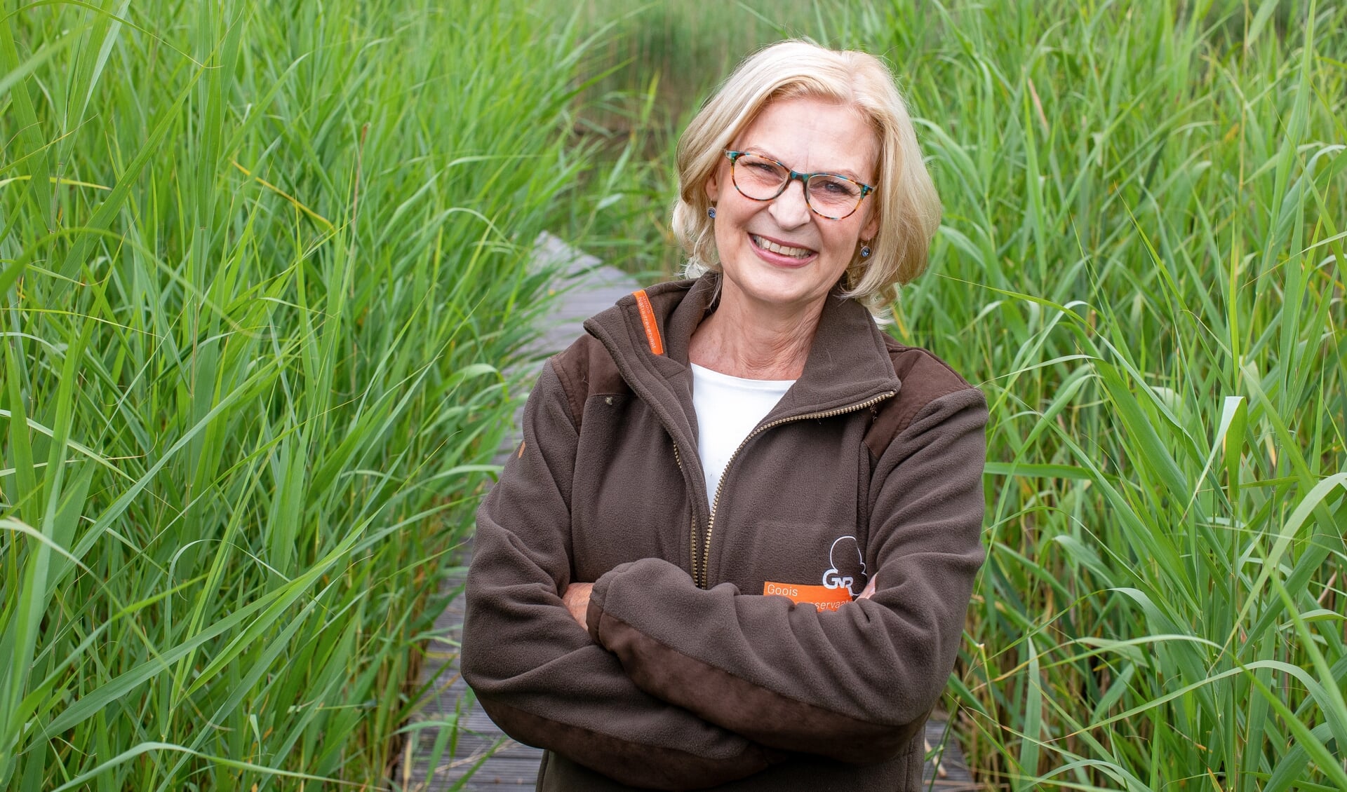 Directeur-rentmeester Karin Kos van Stichting Goois Natuurreservaat.