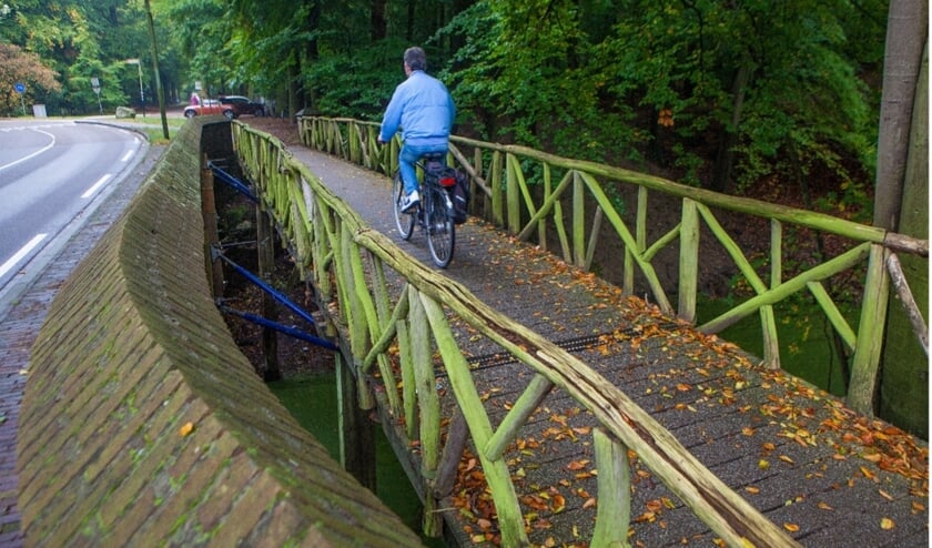 <p>De huidige fietsbruggen nemen veel weg van het monumentale karakter van de boogbrug.</p>