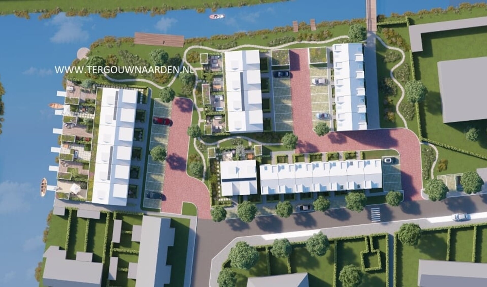 FH Projectontwikkeling wil 36 woningen bouwen op het speelterrein aan de Jan ter Gouwweg.  Niet iedere buurtbewoner ziet deze ontwikkeling zitten. Samen vormen zij de actiegroep Mooi Ter Gouw.