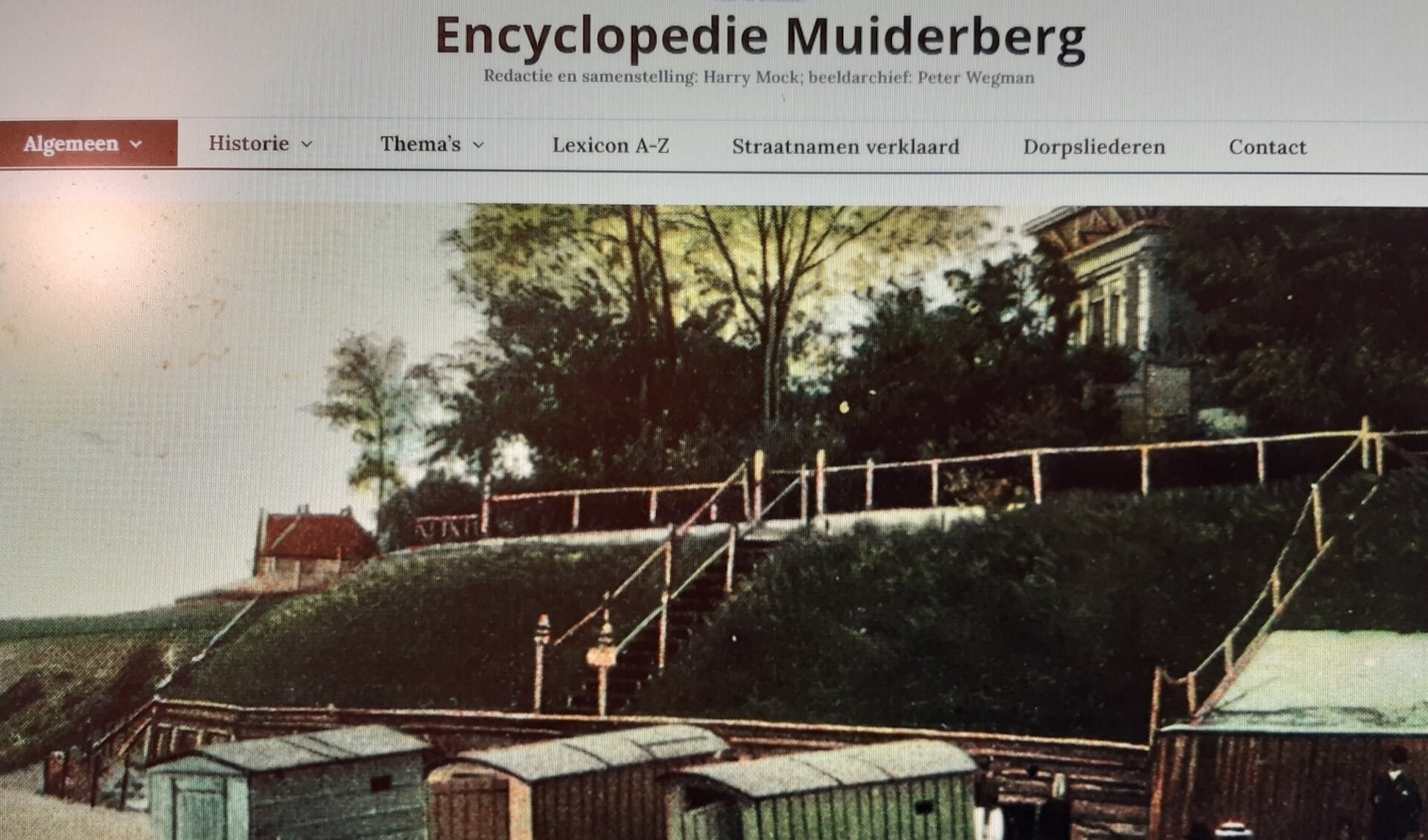 De online Encyclopedie Muiderberg van Harry Mock.