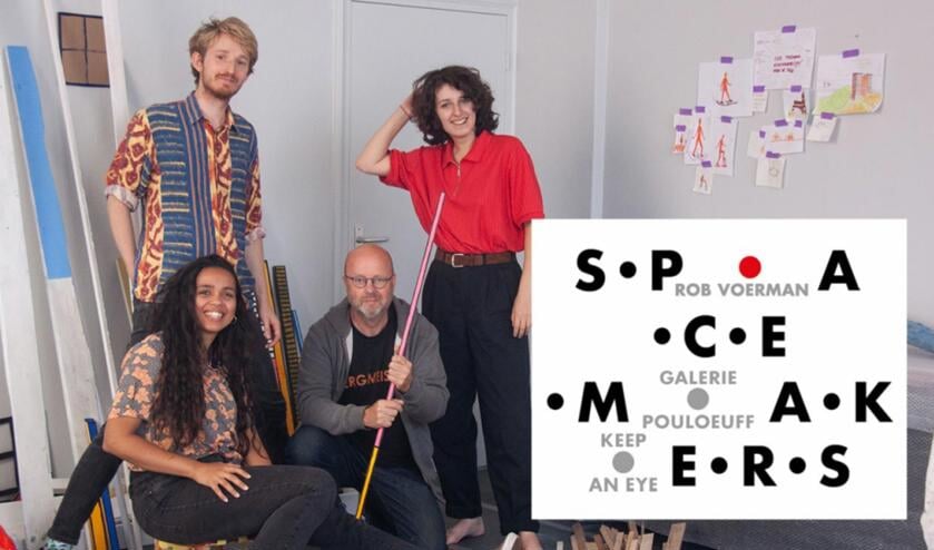 <p>V.l.n.r.: Erik Aardema (boven), Samantha Vlaming, Rob Voerman en Karina Puuffin.</p>