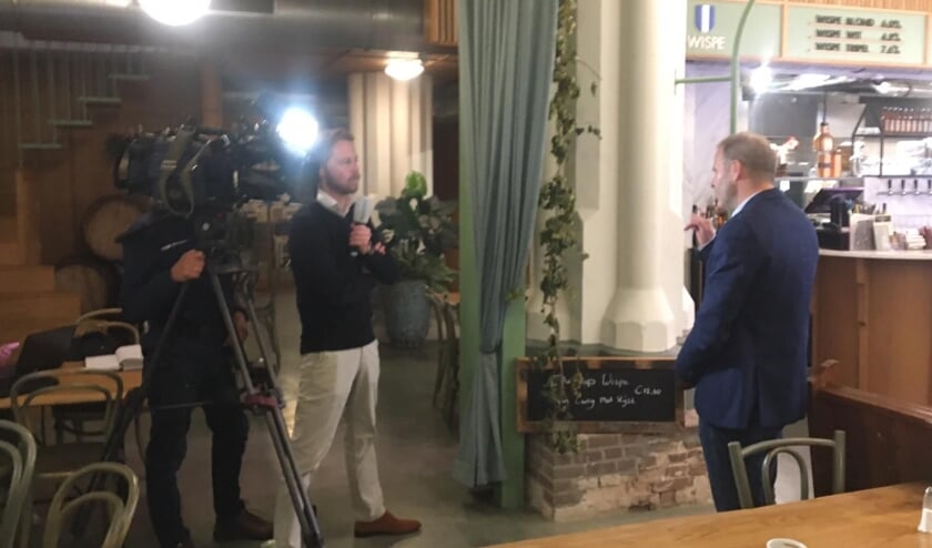 <p>Vanmorgen was een verslaggever van het nieuws bij Wispe. </p>