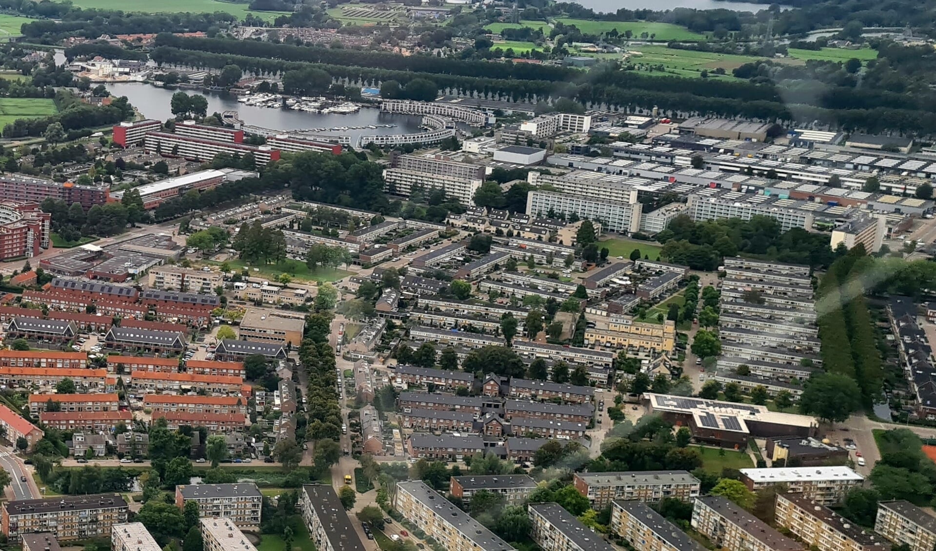 Een deel van Weesp-Noord.