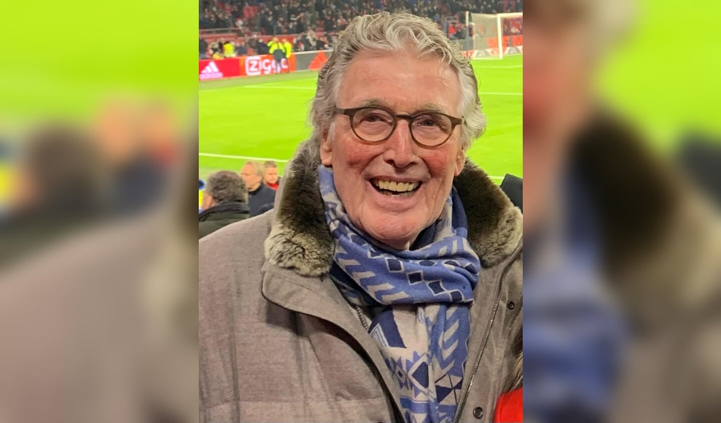 Ton van Eijden was groot Ajax-fan.