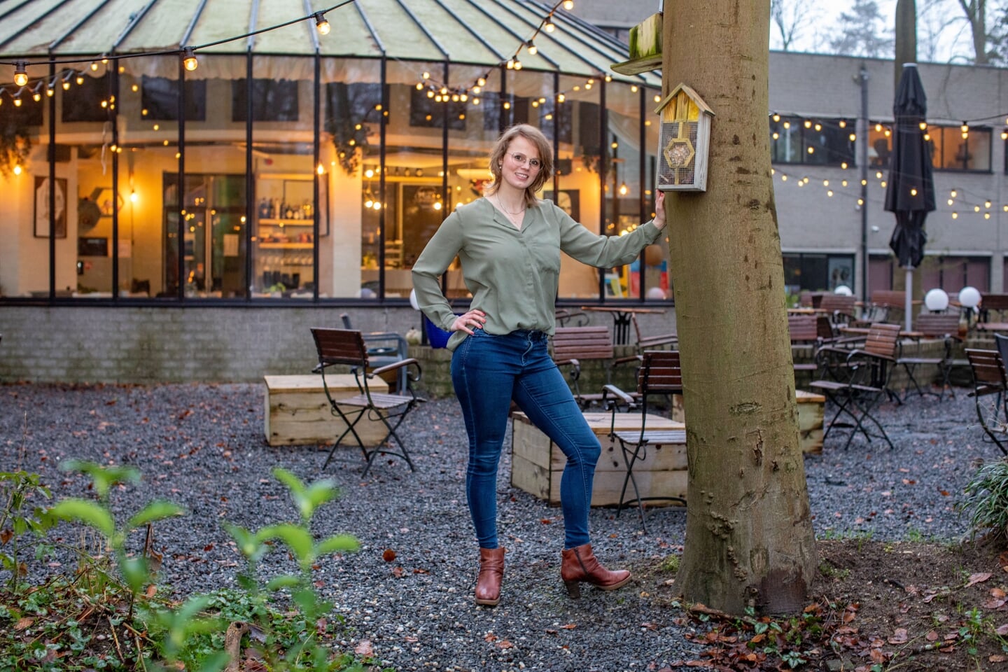 Jaimie Lloyd, eigenaar van het Wisseloord Café, opent in mei Muze in de Stad aan de Groest. 