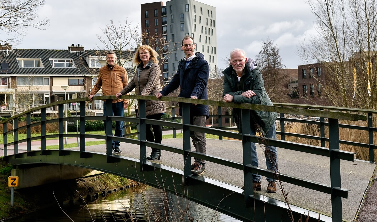 Mediators Robert Nadorp, Wendy Schoegje, Mark Raming en Hans Sepers.