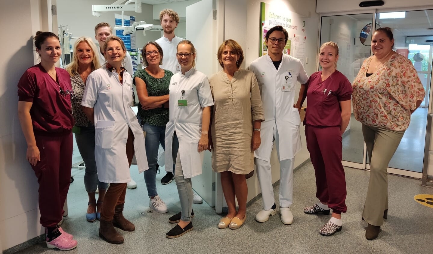 Het multidisciplinaire geriatrieteam.
