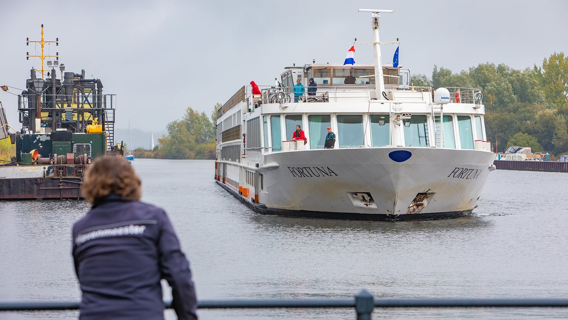 De aankomst van de asielboot in oktober 2022.