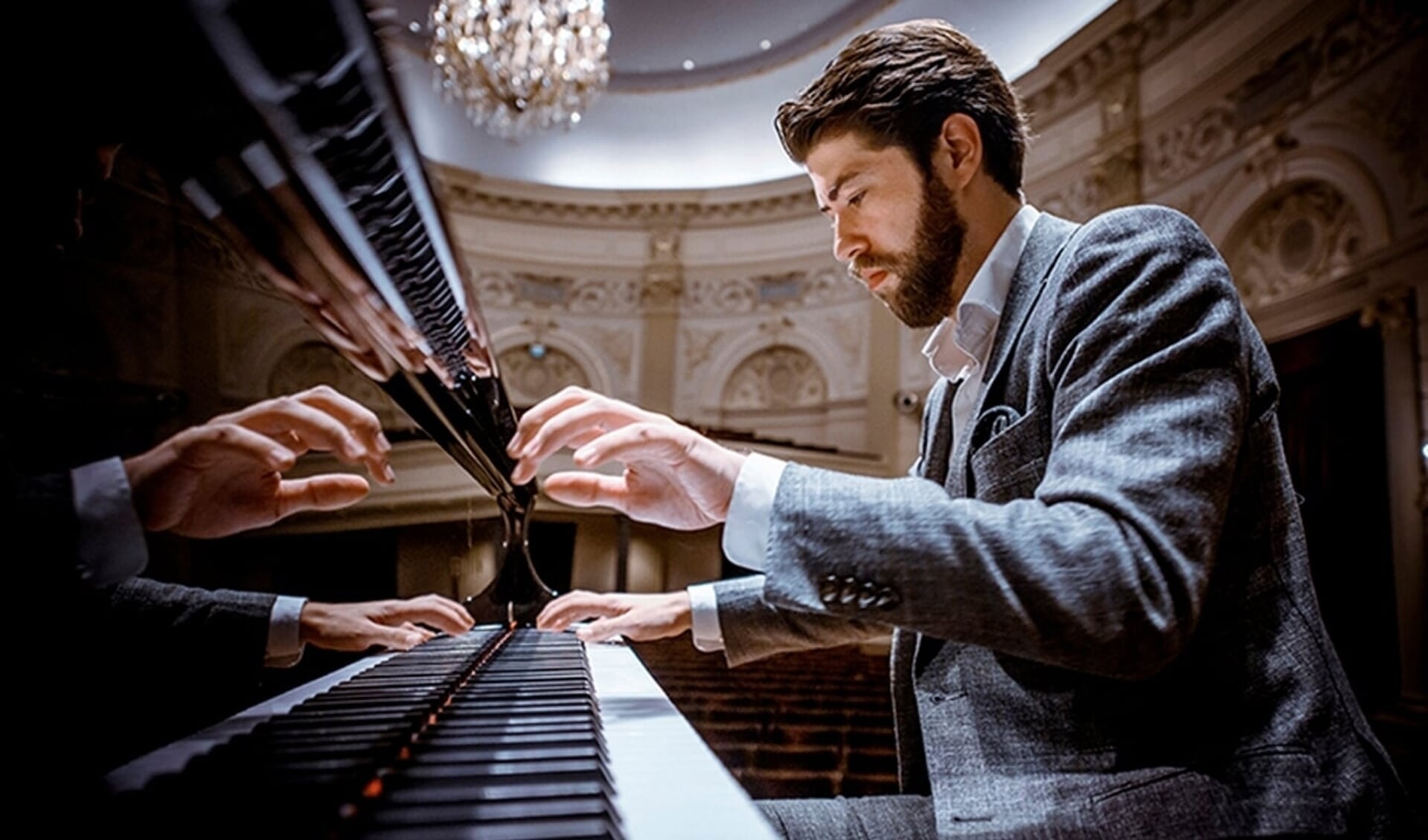 Pianist Thomas Beijer.