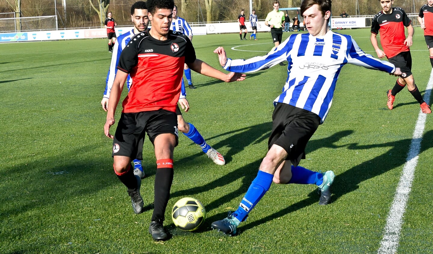 Sv Diemen speelde een goede wedstrijd.