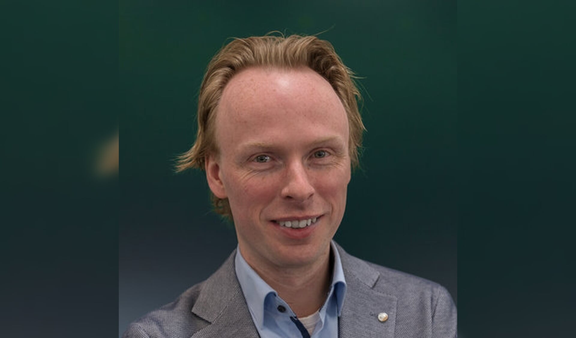 GDP-lijsttrekker Jelmer Kruijt uit Naarden.