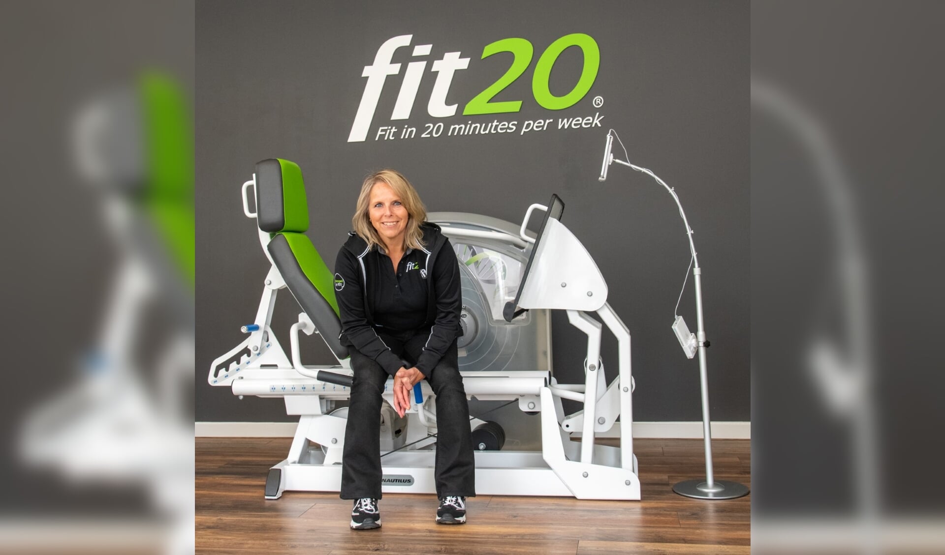 Jacqueline Jongerius: 'De fit20-training is erop gericht om het lichaam de ultieme prikkel te geven.'