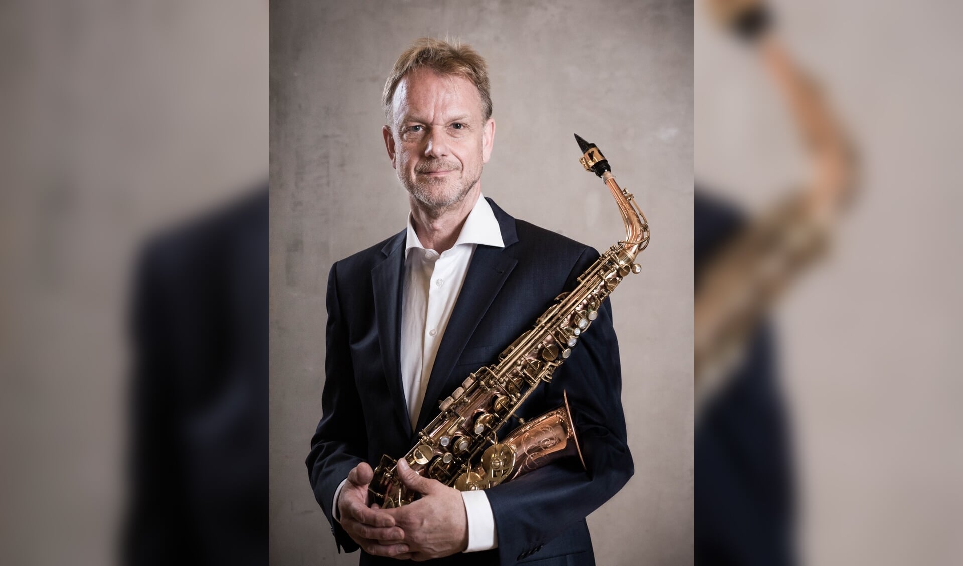 Saxofonist Arno Bornkamp.