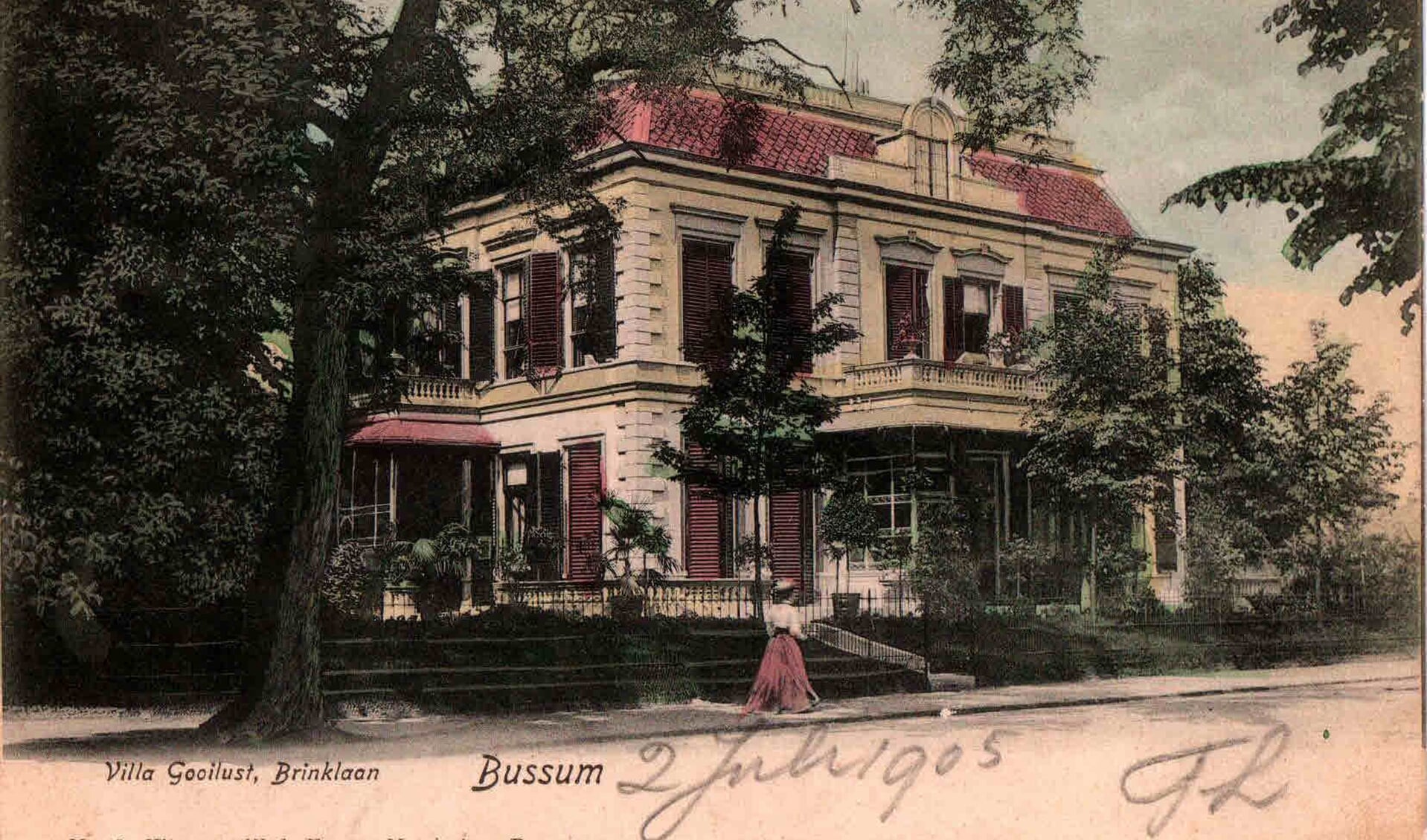 Villa Gooilust in 1905 (op de plek van de huidige Scapino).