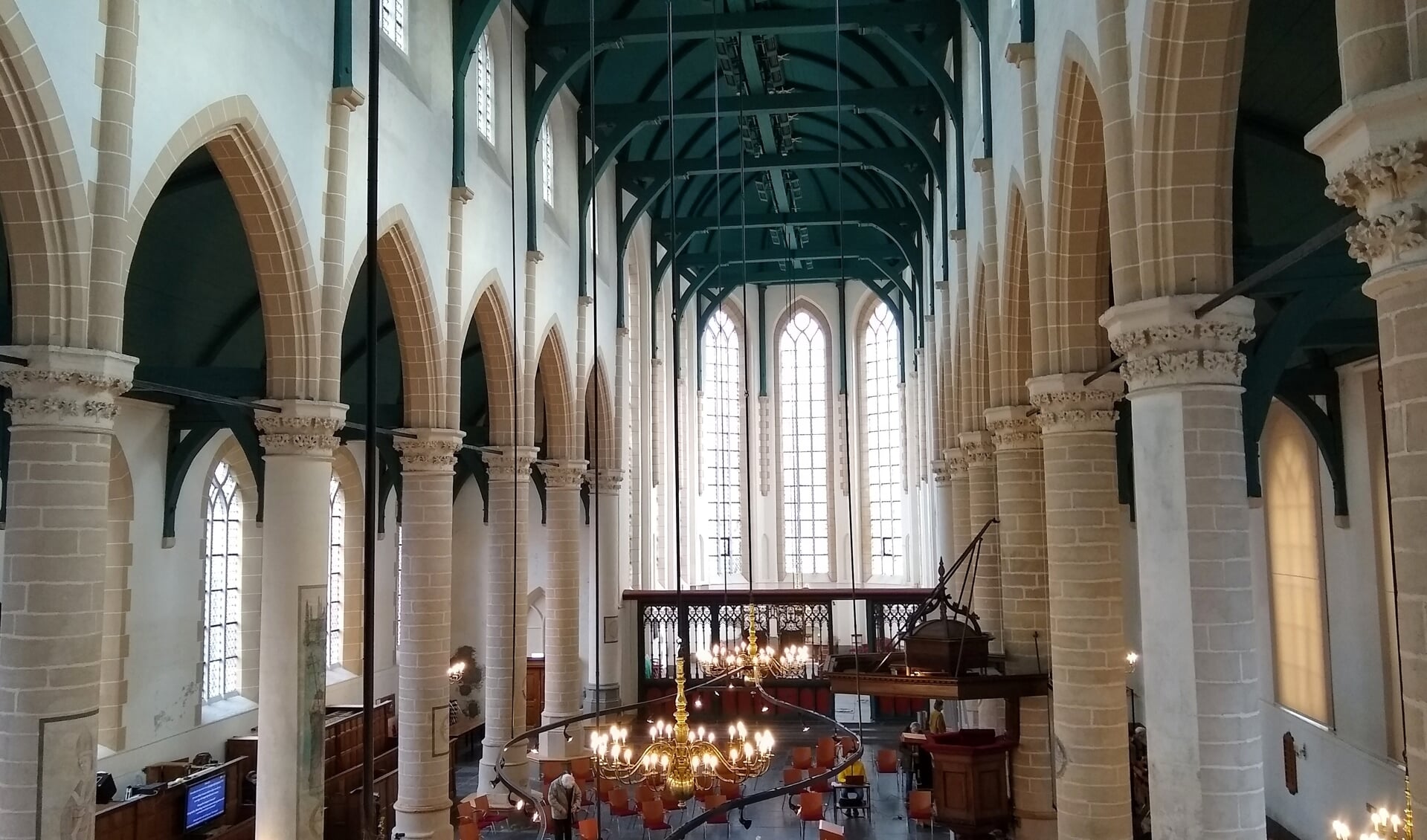 De Grote Kerk in Weesp. 