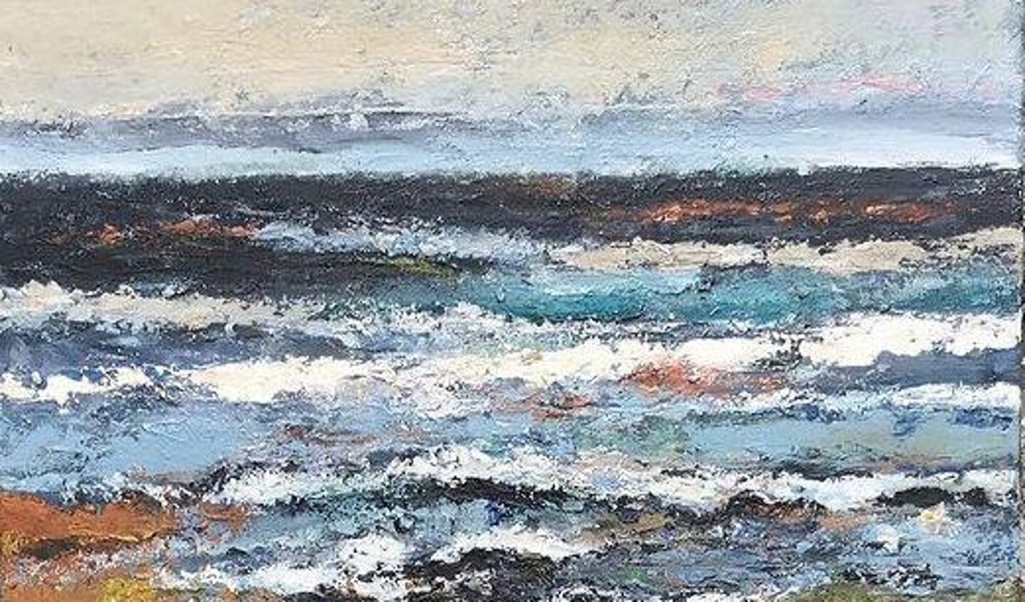 Schilderij gemaakt door Maja Boot