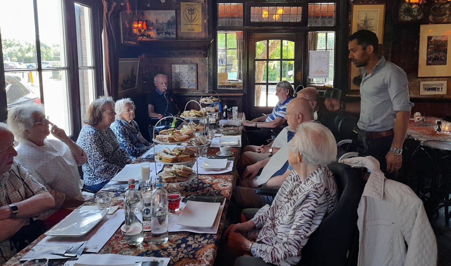 Lunch in Moeke Spijkstra.