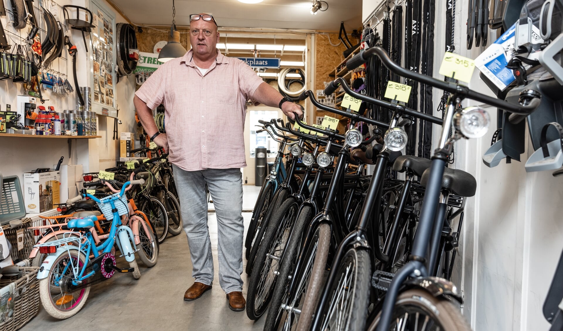 Marco Attema is opgegroeid in een fietsenwinkel, het vak is hem met de paplepel ingegoten.