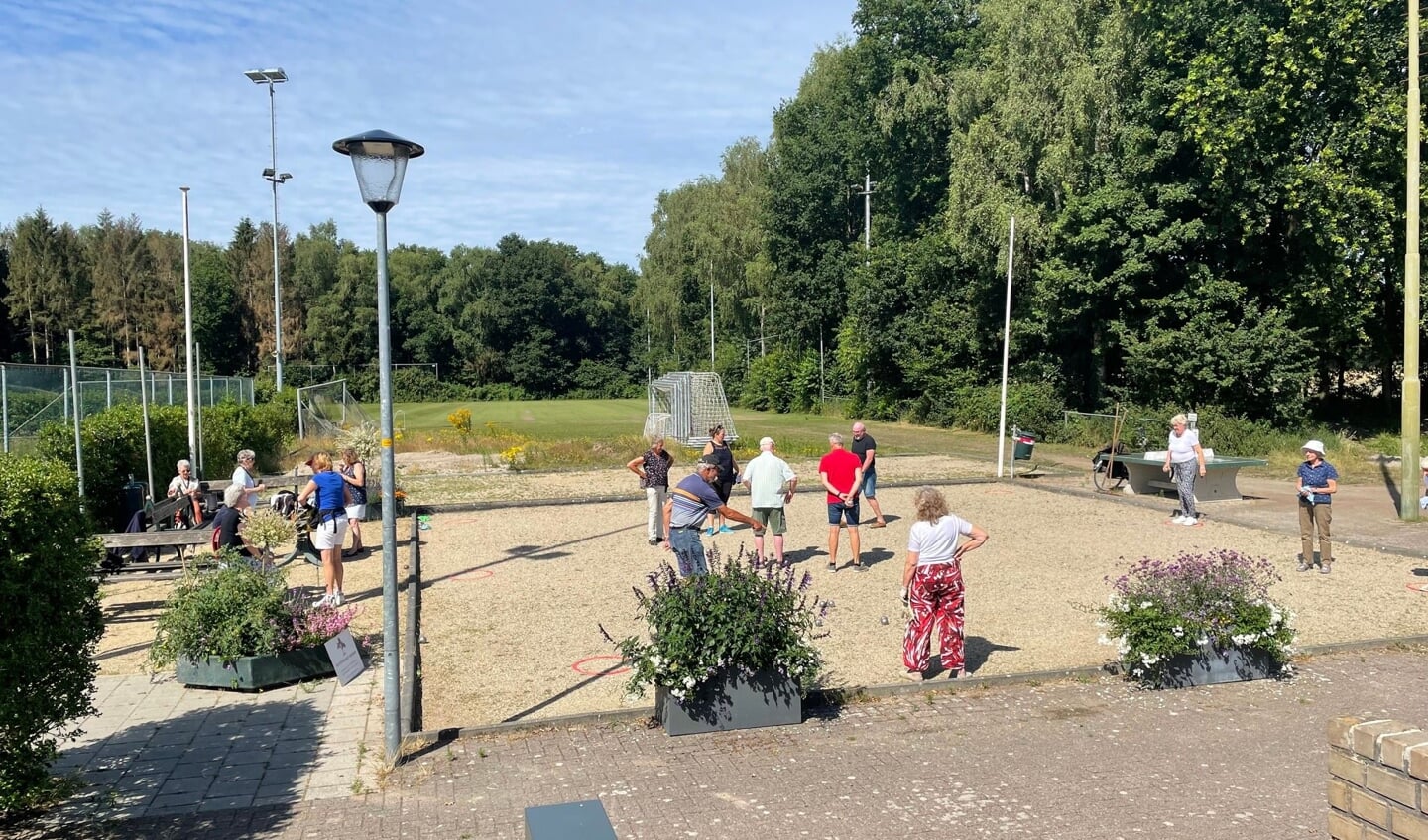 Jeu de Boule is een van de activiteiten.