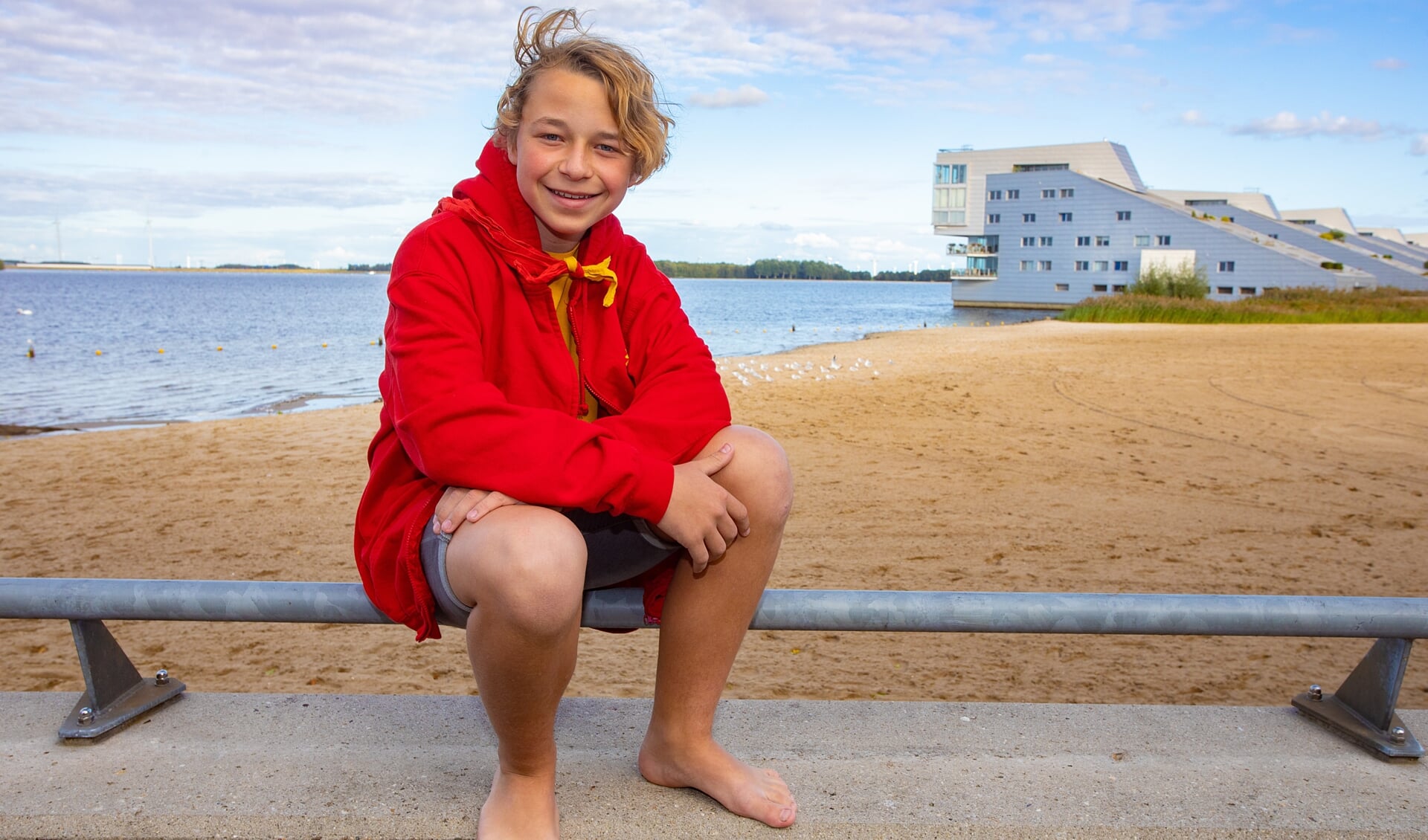 Jelle Honing gaat volgend jaar zomer naar de World Scout Jamboree. 