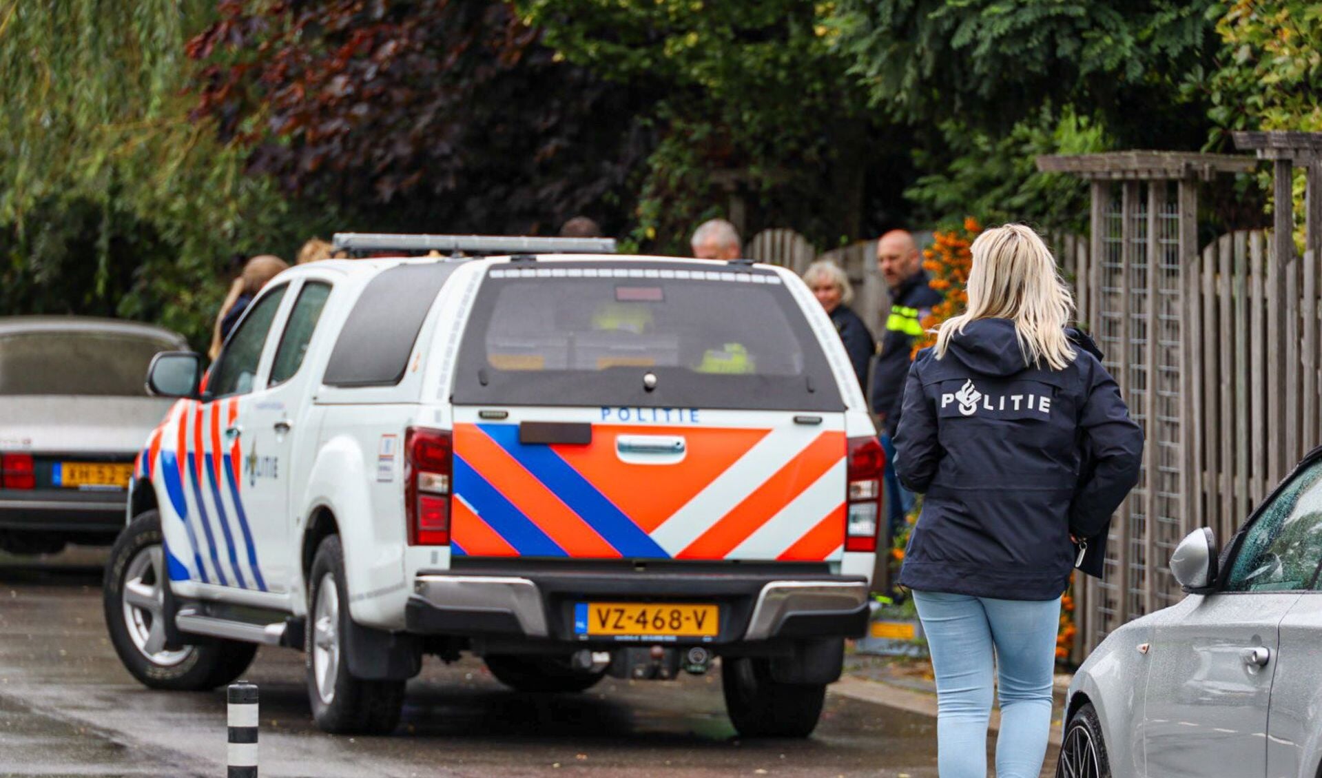 Groot politie-onderzoek in Muiden.