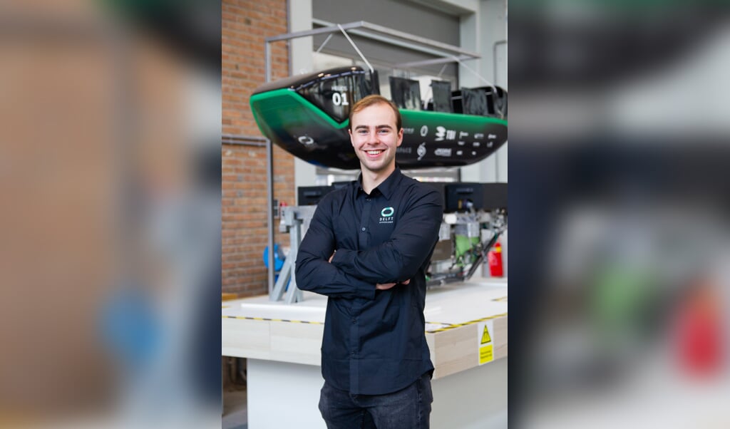 Naarden's David Stam has developed a hyperloop prototype