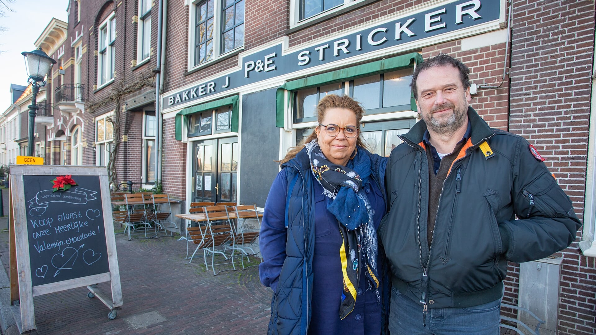 Evelien en Peter Stricker verkopen hun 32 jaar oude bakkerij in Muiden. 