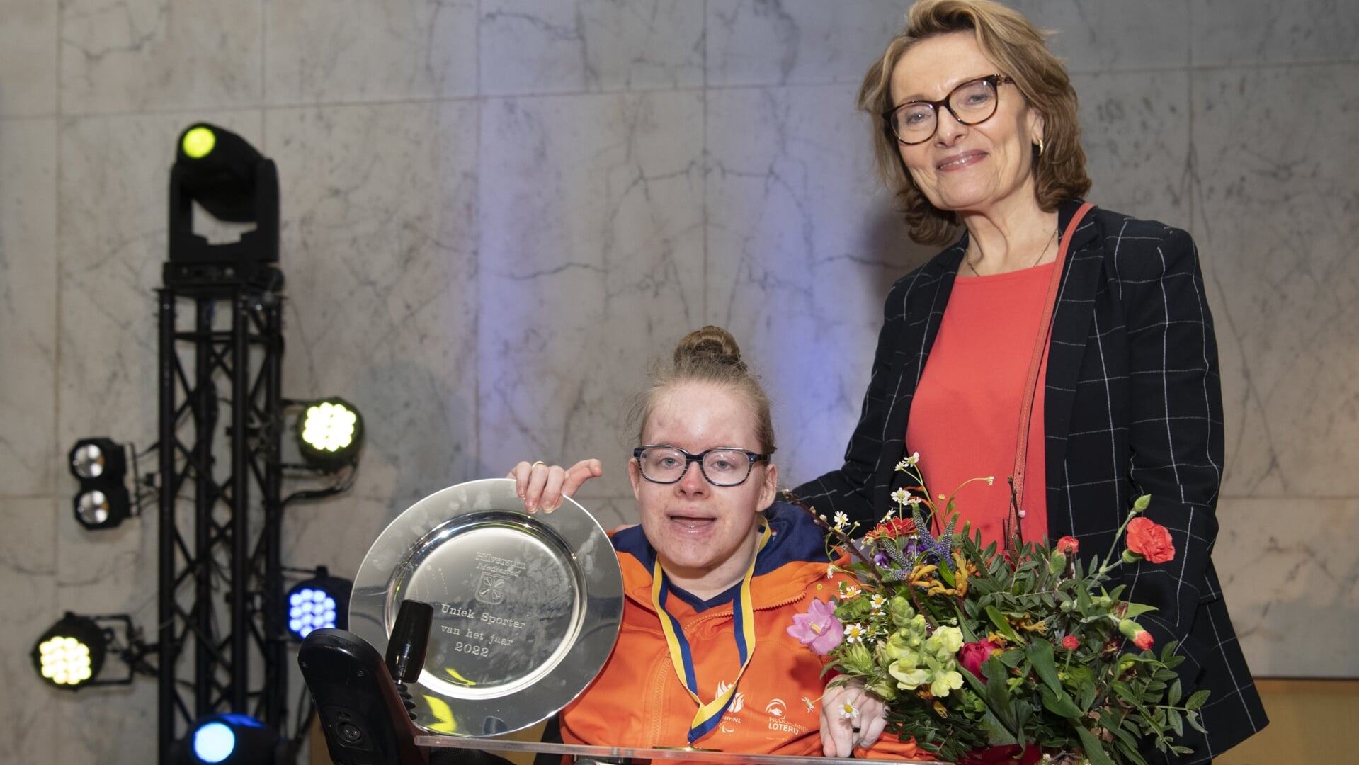 Chantal van Engelen won vorig jaar en is nu opnieuw genomineerd. 