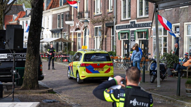 Schietpartij op Herengracht; één persoon gewond