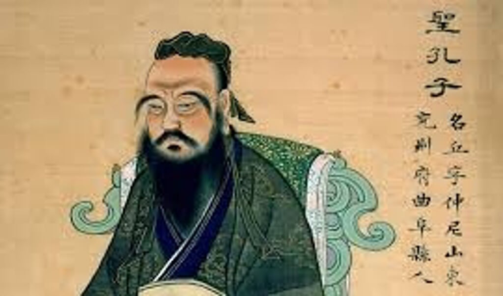 De Chinese filosoof Confucius