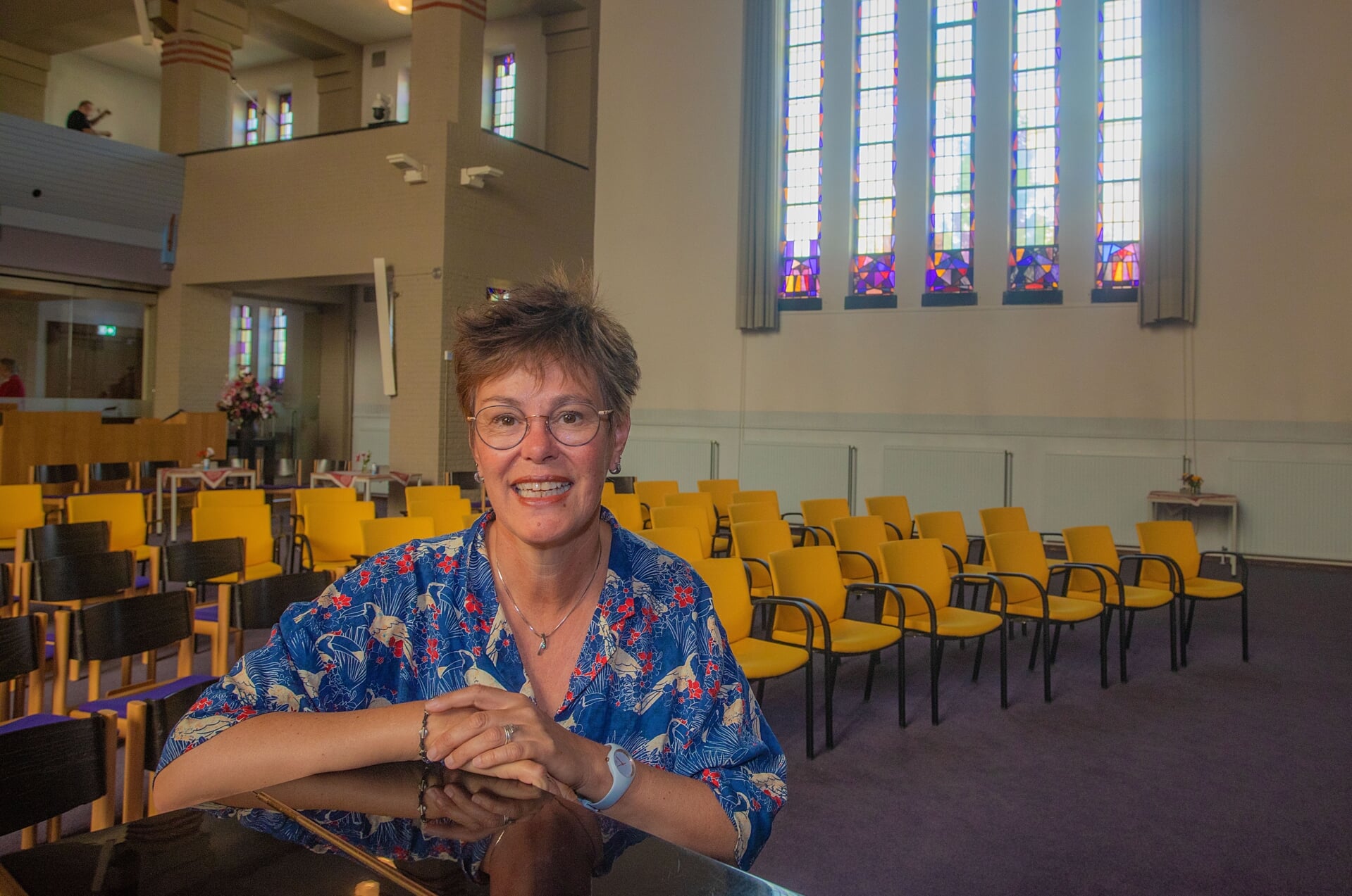 Saskia van Meggelen is al 25 jaar predikant, en vanaf nu in Bussum. 