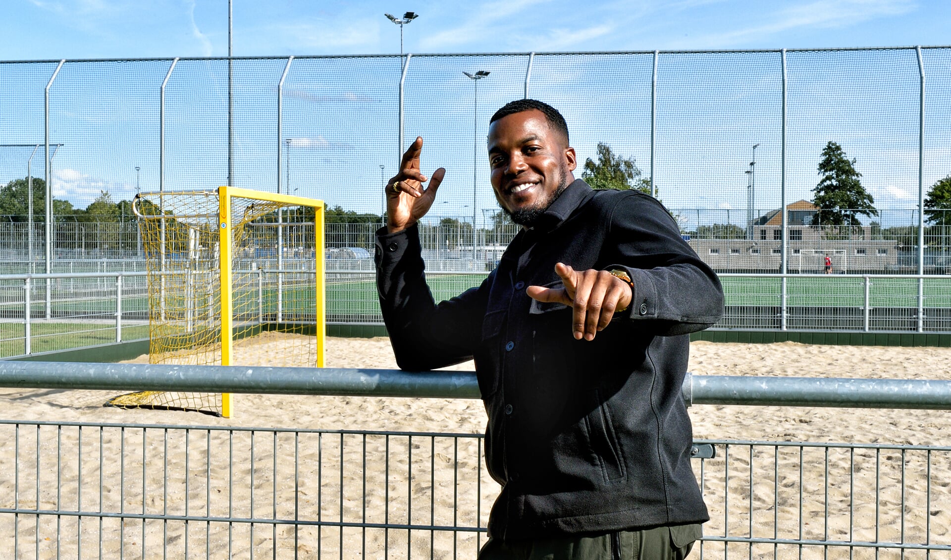 Jordan Illis op Sportpark De Diemen.
